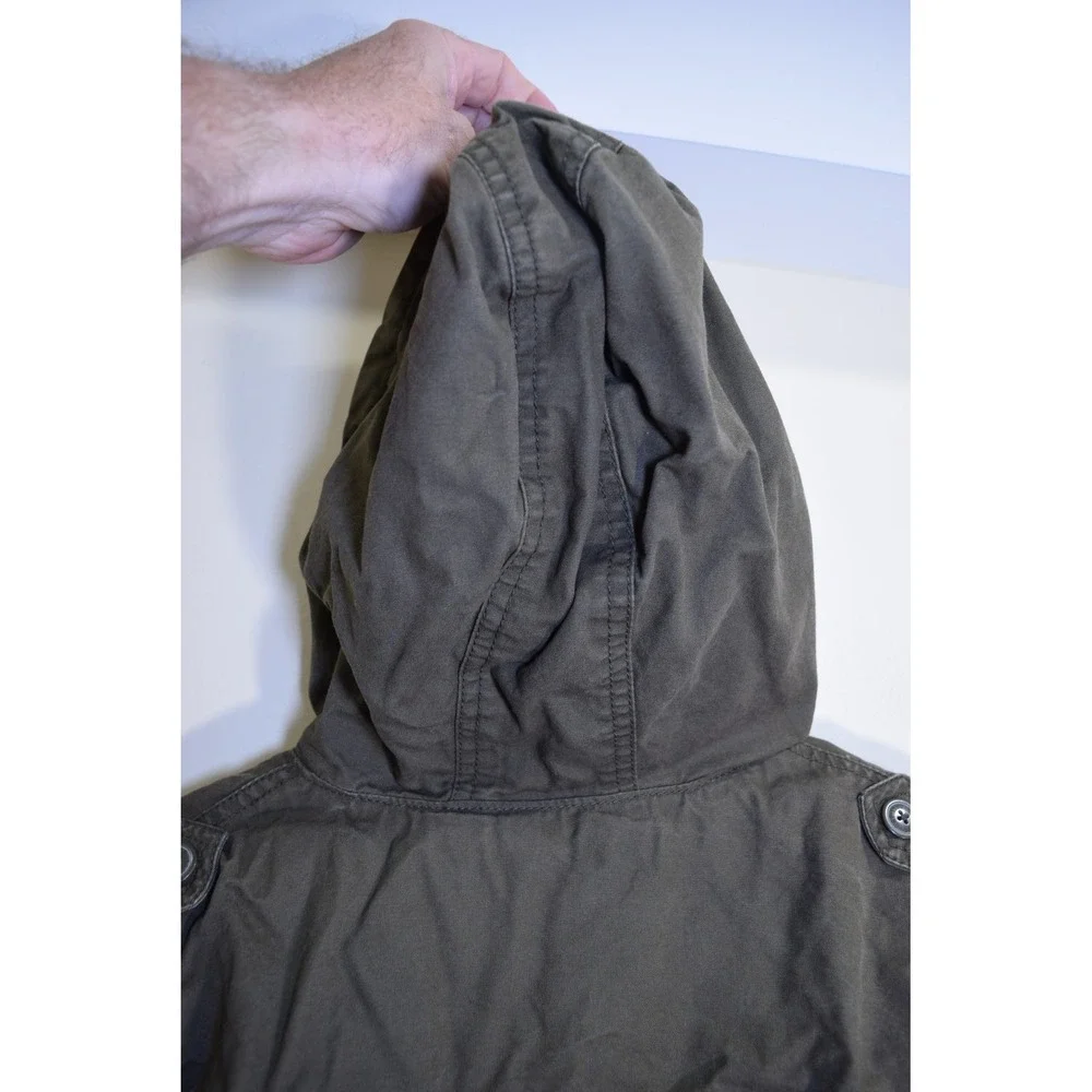 Gap Kids Jacket Army Green Military Paratrooper Utility Field Jacket BOYS XXL 14